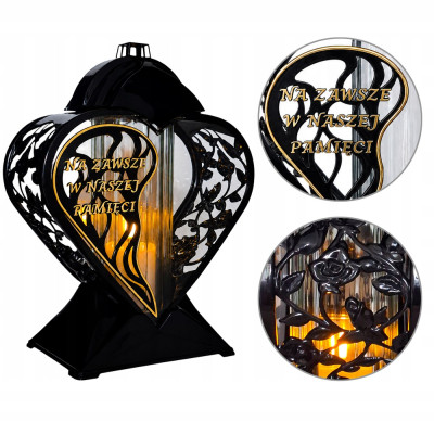 Znicz na Wszystkich Świętych na Grób Cmentarz Duży Lampion
