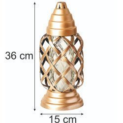 Lampion Kopuła Złoty
